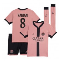 Camiseta Paris Saint-Germain Fabian Ruiz #8 Tercera Equipación Replica 2024-25 para niños mangas cortas (+ Pantalones cortos)